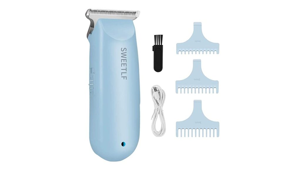 sweetlf silent blue clippers
