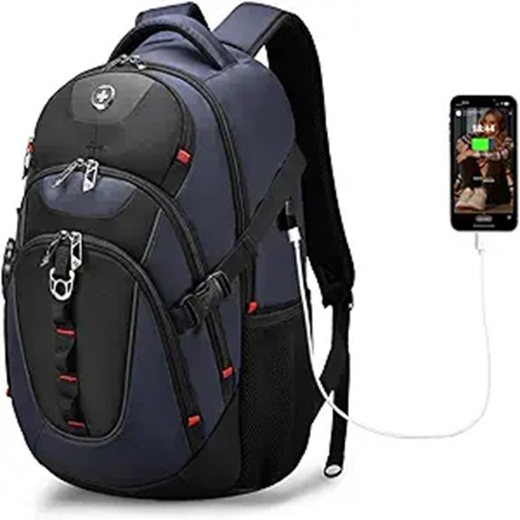 The Best Laptop Backpacks for Digital Nomads 3 swissdigital sd803 12 usb charging backpack