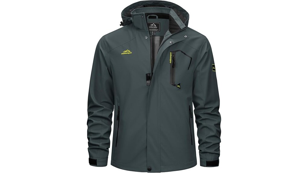 Best Hiking Layers for Changing Mountain Weather 4 tacvasen men s rain jacket