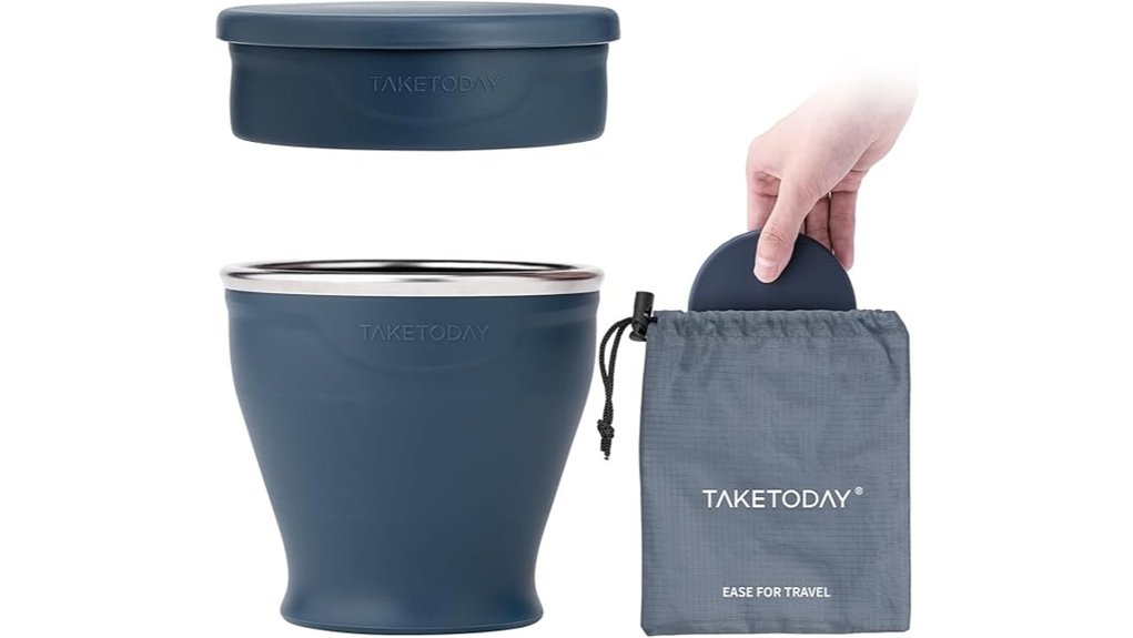 Best Collapsible Coffee Cups for Travel 3 taketoday collapsible navy cup