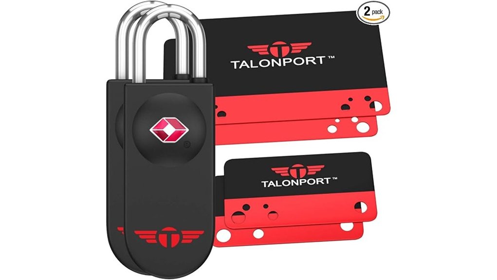 Luggage Locks: TSA vs Non-TSA Security Showdown 15 talonport tsa keyless locks