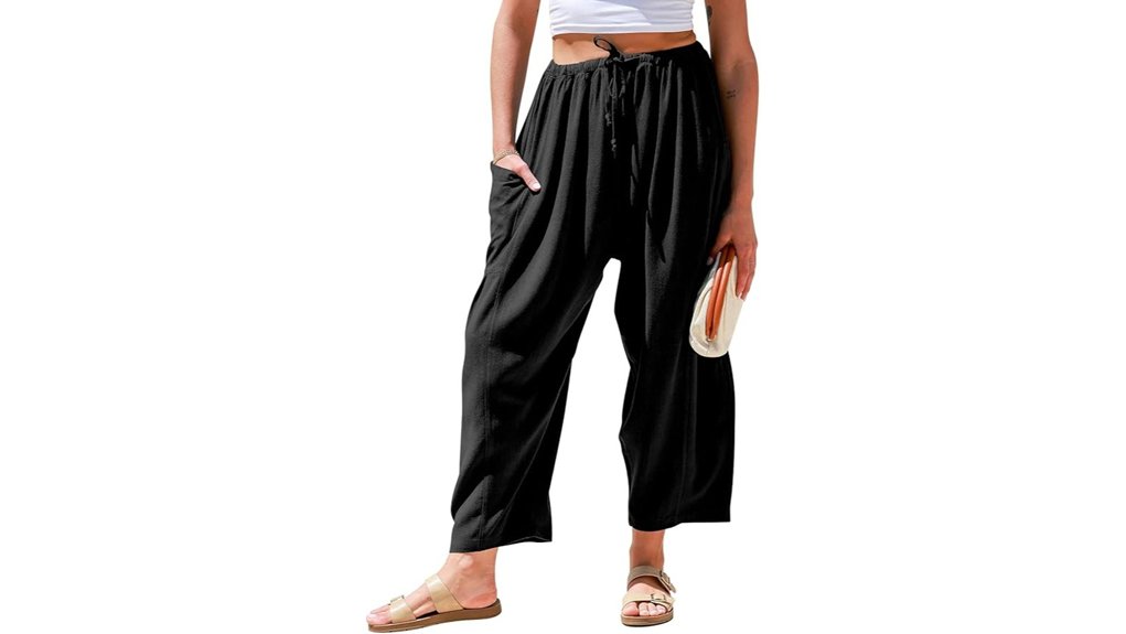 Linen Clothing for Hot Climates That Keeps You Cool 13 tarse linen wide leg pants