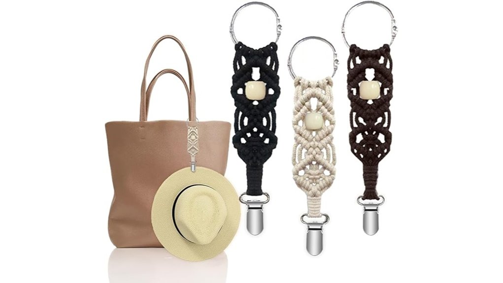 Best Hat Clips & Accessories That Keep Hats Safe 10 three pack cotton hat clips