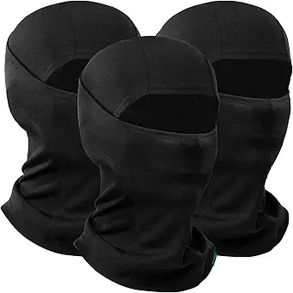 three pack full face balaclava masks