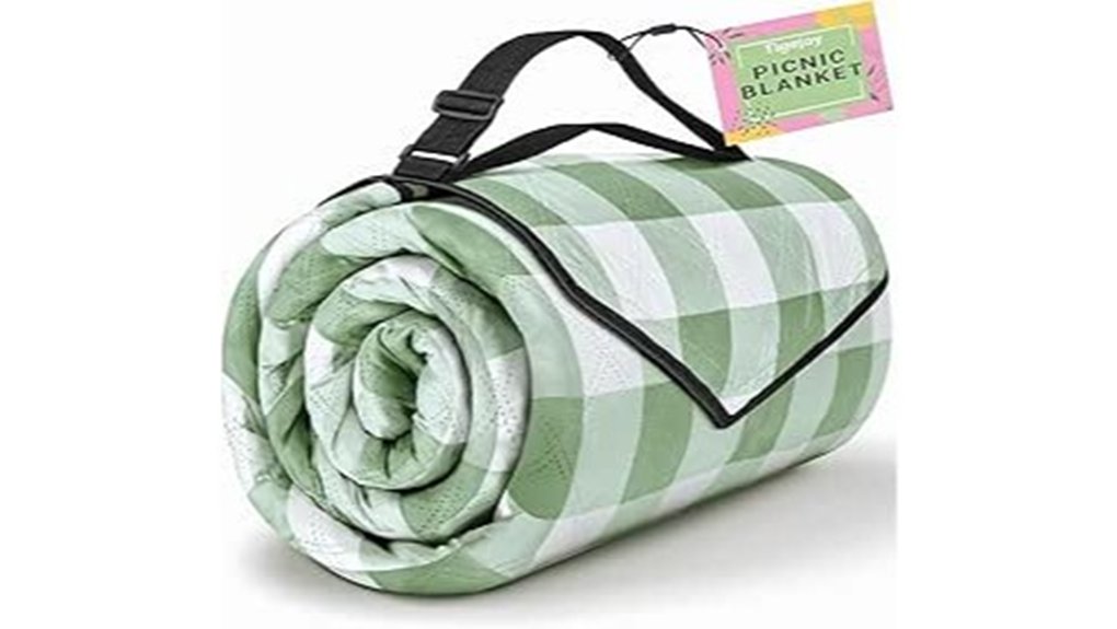 Picnic Blankets With Waterproof Backing: Top Picks 5 tigejoy 80x80 waterproof blanket
