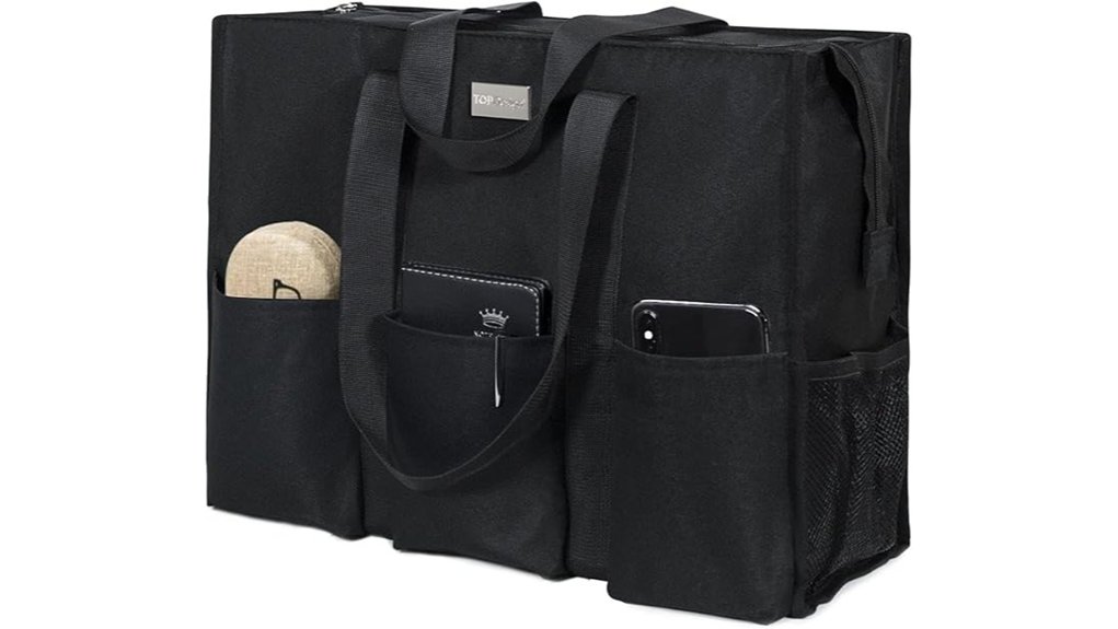 Tote Bags That Double as Personal Items 15 topdesign 13 pocket water resistant tote