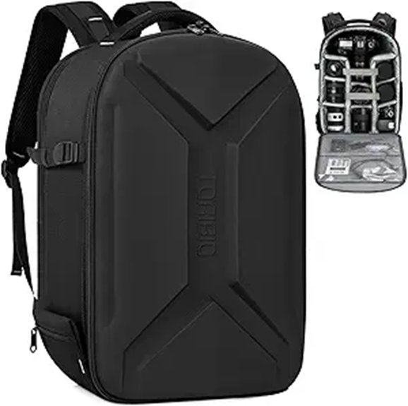 toribio dslr hardshell backpack