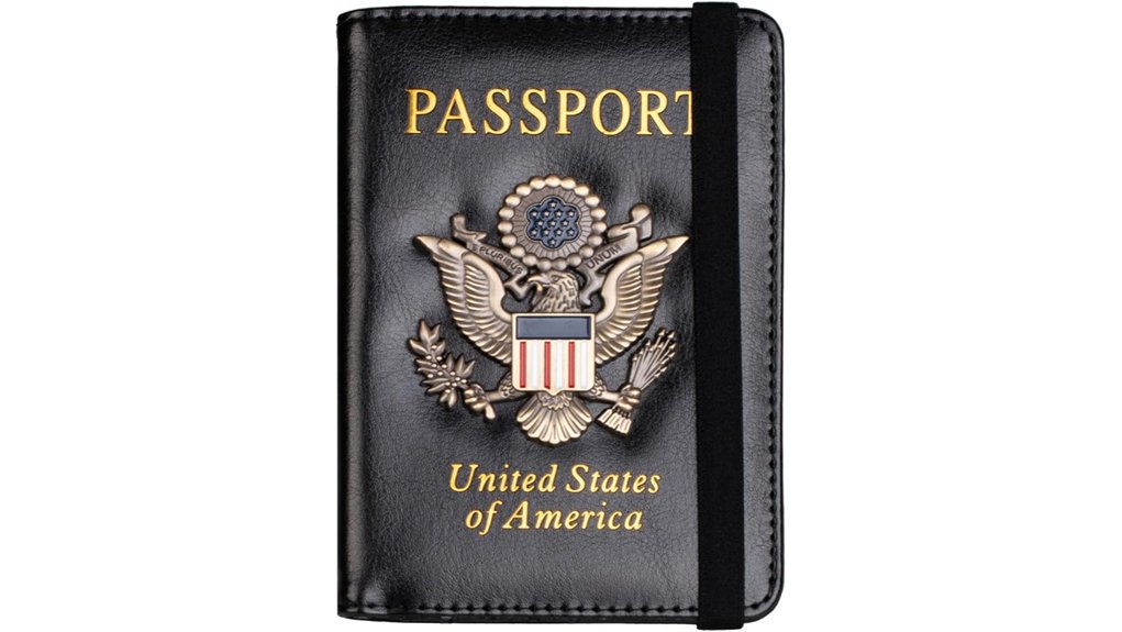 Passport Holders: Leather, Fabric, and RFID Options 5 toursuit rfid passport wallet