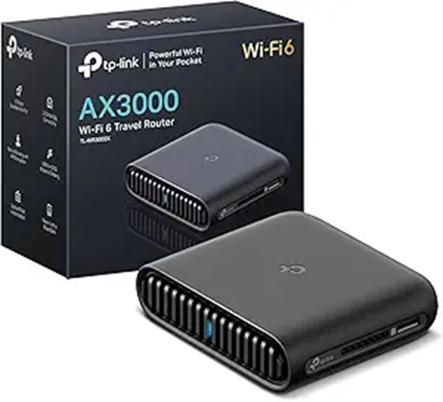 Best Travel Routers for Secure Wi‑Fi 7 tp link ax3000 dual band tl wr3002x