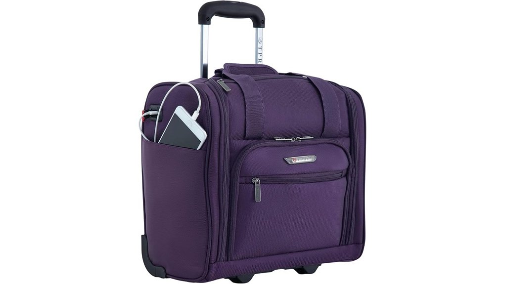 tprc 15 inch usb luggage