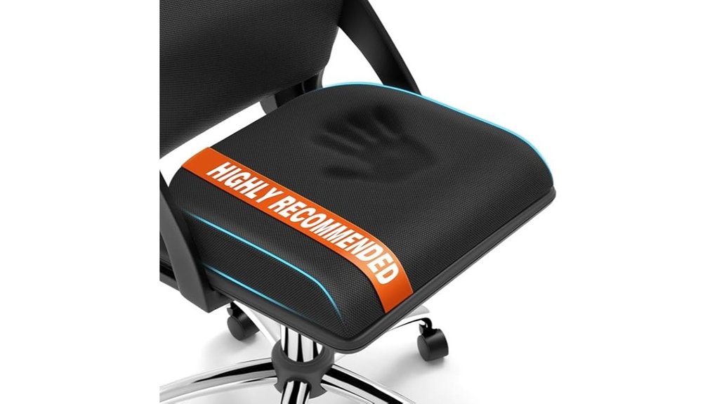 Best Seat Cushions for Economy Comfort 7 tranquilrelax large memory foam cushion