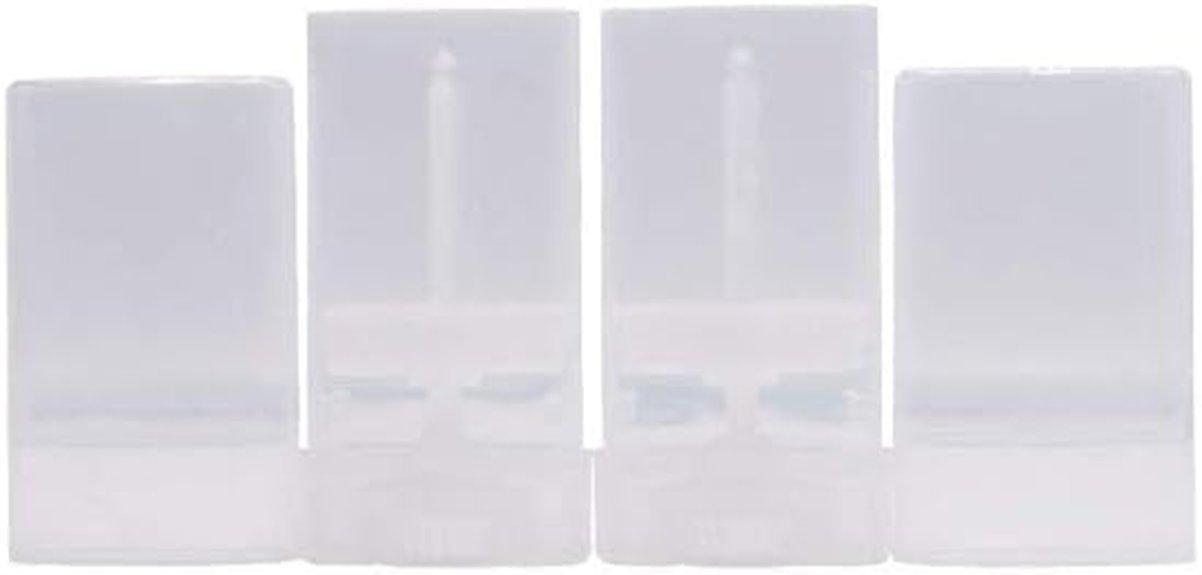 Best Refillable Deodorant Travel Pods You'll Actually Use 10 transparent 15ml refillable deodorants