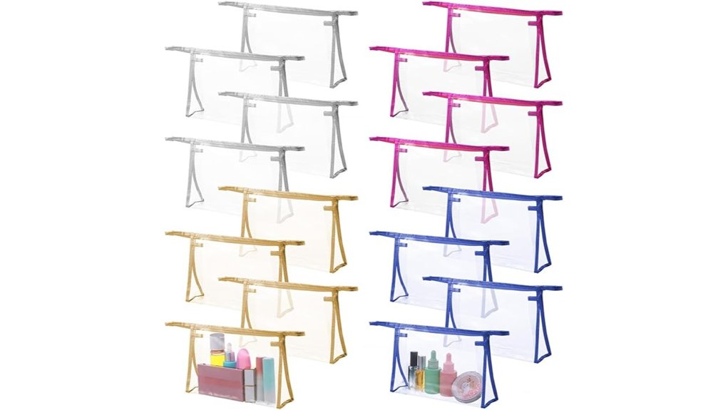 Best Transparent Travel Pouches for Effortless Security Checks 9 transparent waterproof cosmetic bags