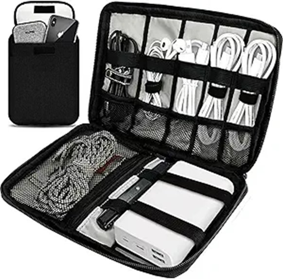 Cable Organizer Pouches to Keep Your Cords Tangle-Free 10 travel cable organizer bag