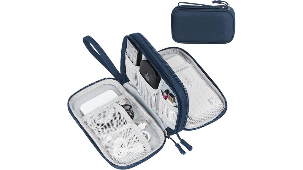 travel cable storage pouch
