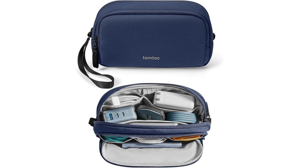 Best Tech Pouches for Digital Nomads (Slim vs Structured) 6 travel case for electronics