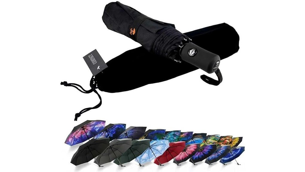 Best Compact Umbrellas for City Rain 3 travel windproof uv umbrella