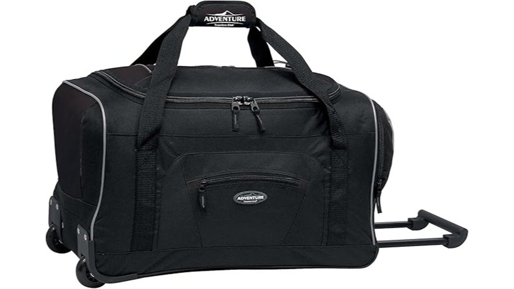 travelers club rolling duffel