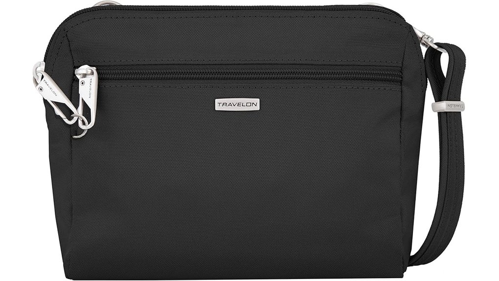 Crossbody Bags for City Sightseeing (Security + Comfort) 4 travelon anti theft crossbody waistpack