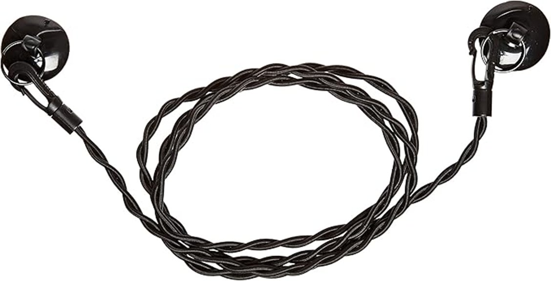 travelon black clothes line