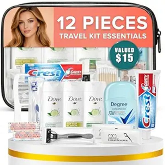 The Best Travel-Size Toiletries Worth Buying 10 trektote 12 piece tsa kit