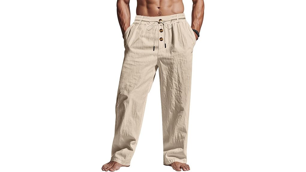 Linen Clothing for Hot Climates That Keeps You Cool 9 trfic men s linen pants