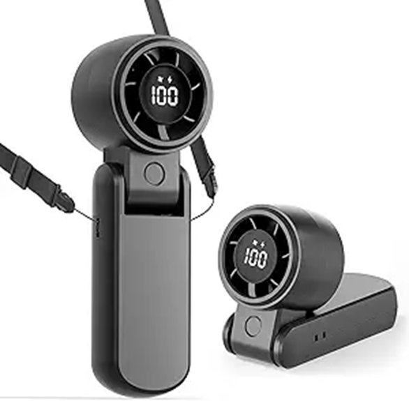 Best Portable Fans for Travel: Neck vs Handheld 15 tripole turbo handheld fan