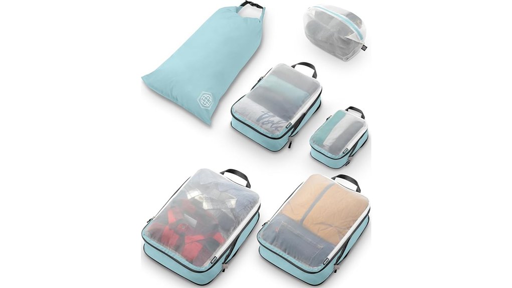 Compression Bags That Transform Packing for Bulky Gear 9 tripped large mesh cubes