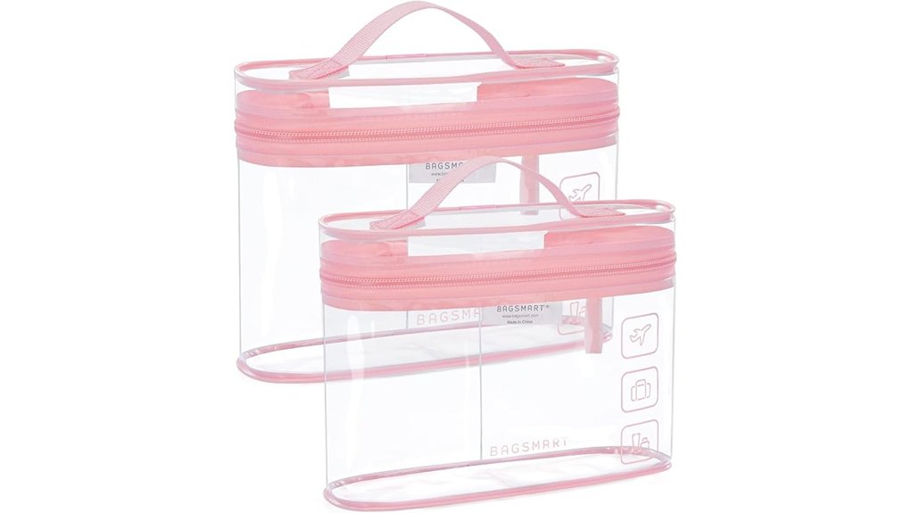 tsa approved quart toiletry set