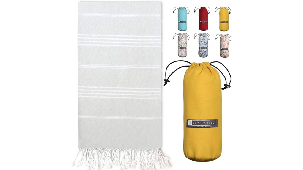 Lightweight Beach Towels That Save Space on Travel 9 turkish beach towel bag