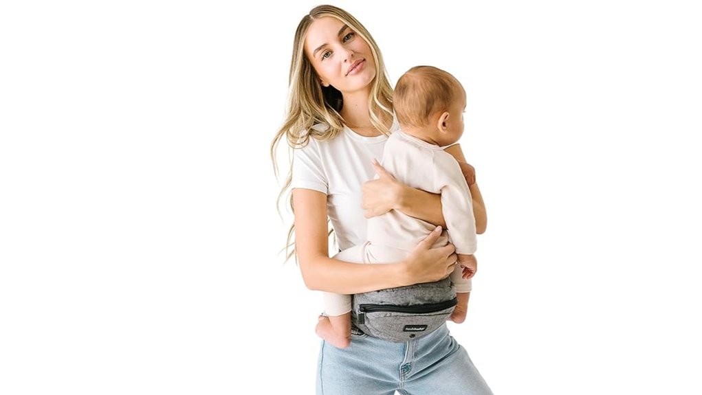 Best Baby Carriers for Travel 14 tushbaby original hip seat storage