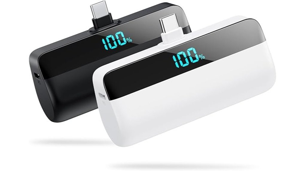 Top USB-C Chargers That Fast-Charge On The Go 1 two pack 5500mah usb c powerbank