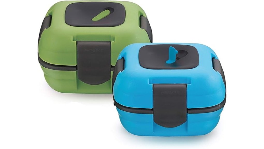 Insulated Food Containers For Hot Meals On The Go 10 two pack insulated leak proof lunchbox