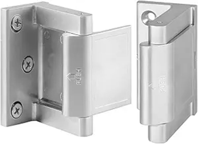 Best Door Locks for Hotel Security 5 two pack inward swing door locks