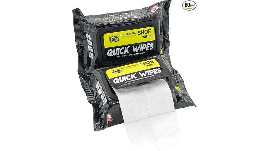 Best Compact Shoe Cleaning Wipes for Spotless Travel 3 two pack sneaker cleaning wipes