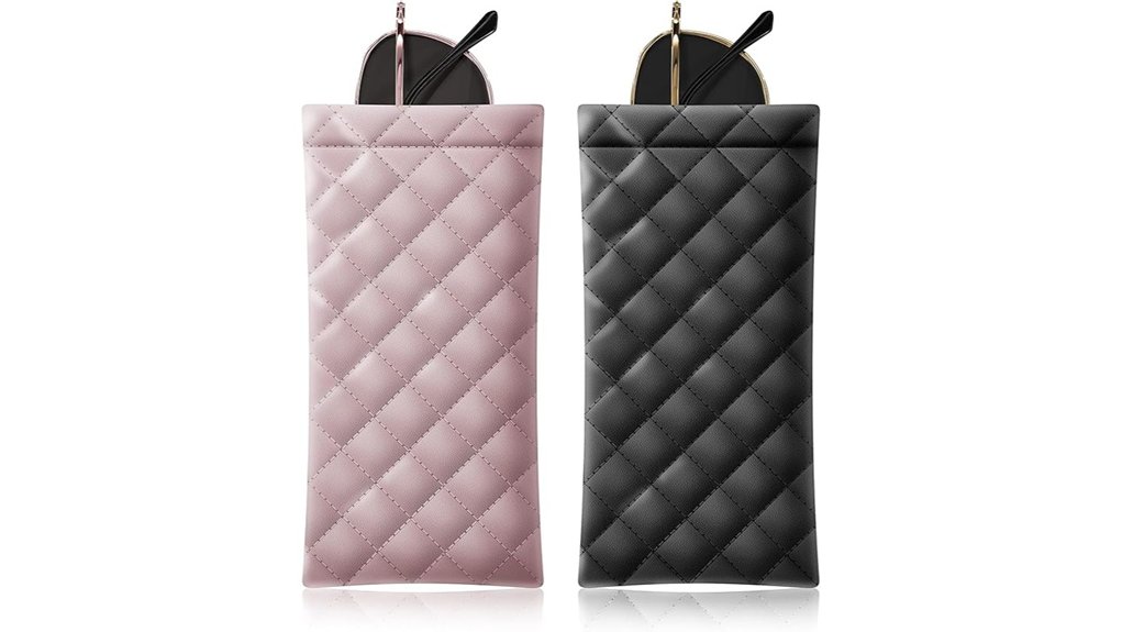 Best Travel Sunglasses Cases: Hard vs Soft Showdown 10 two pack squeeze sunglass pouches