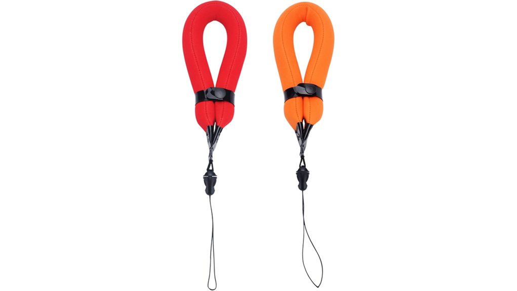 two pack waterproof camera float straps