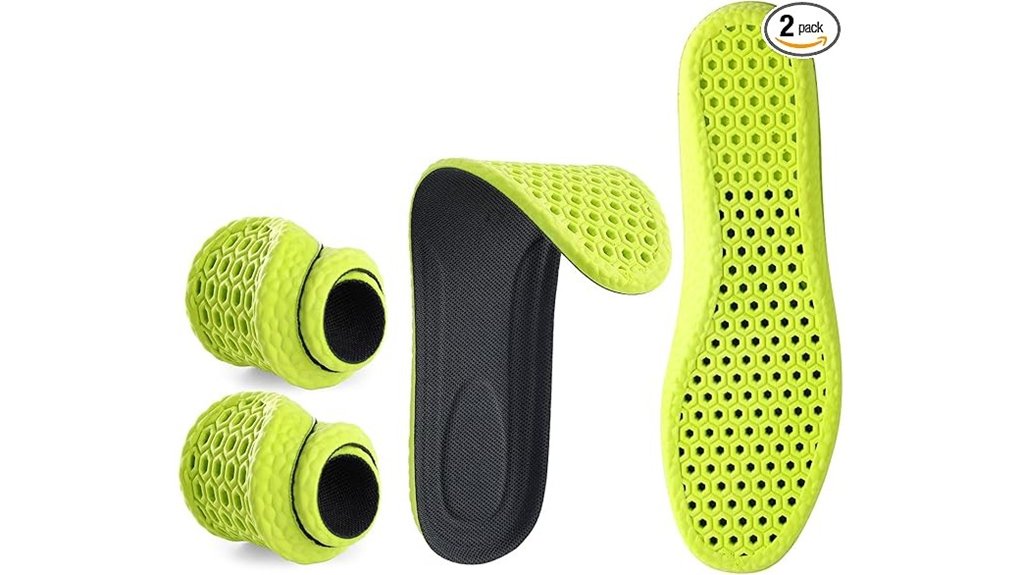 Insoles for Travel Shoes That Deliver All-Day Comfort 11 two pairs foam insoles