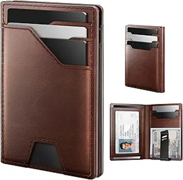 Top Minimalist Wallets for Travel (Slim, Secure, Practical) 11 typecase rfid blocking leather wallet