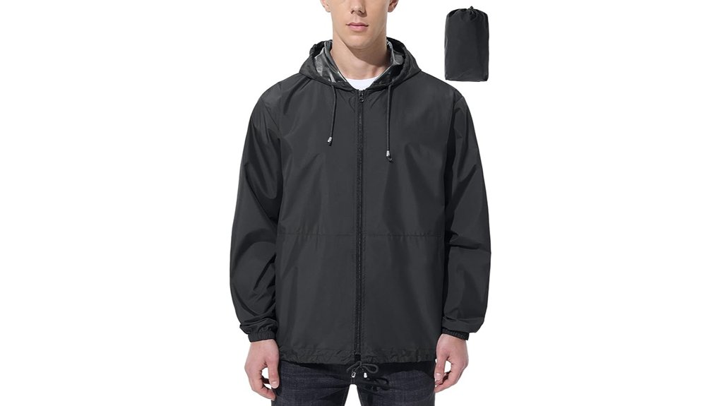 Top Lightweight Rain Jackets for Hikers 1 uiqur men s packable rainjacket