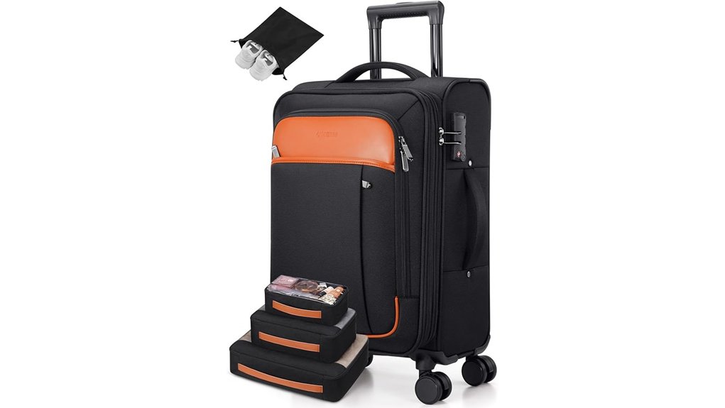 Carry-On Suitcases: Budget vs Premium Picks 7 ukein softside expandable carry on