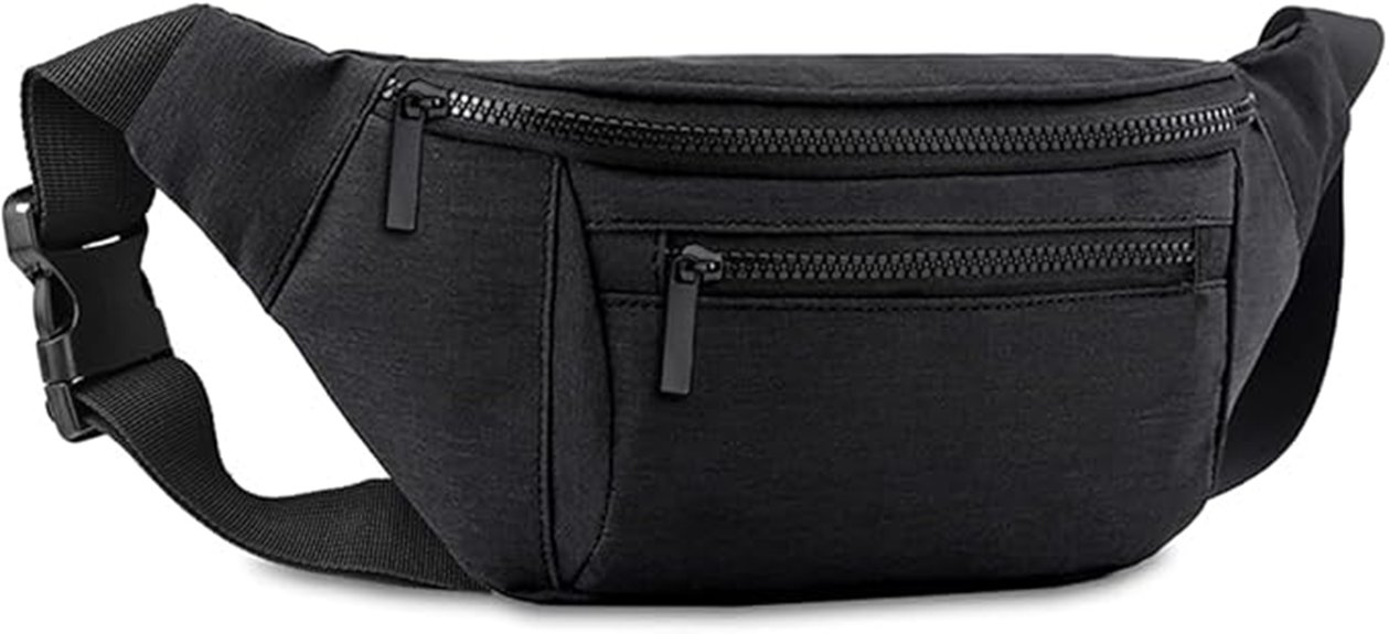 Waist Packs for Active Travel That Go Beyond Hiking 4 unisex crossbody fanny pack