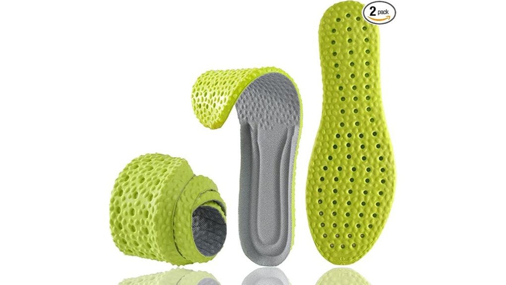 Best Travel Shoe Inserts for Endless Walking Comfort 6 unisex memory foam insoles