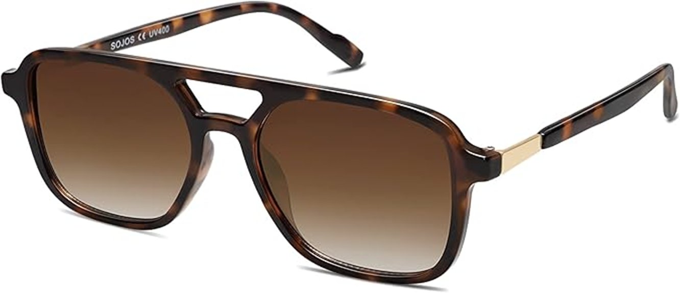 7 Best Sunglasses 1 unisex retro aviator sunglasses