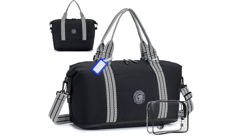 Travel Totes That Double as a Personal Item for Travelers 15 united expandable weekender bag