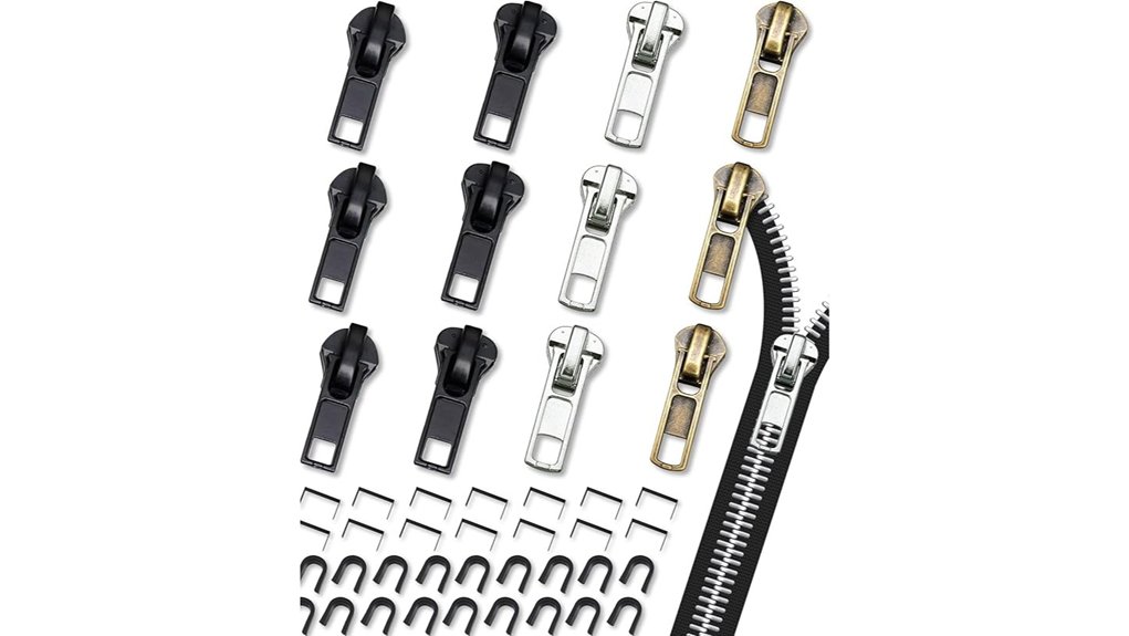 Best Travel Repair Kits for Broken Zippers and Loose Screws 11 universal 52 piece zipper kit
