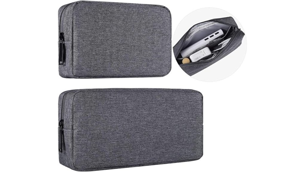 Best Tech Pouches for Digital Nomads (Slim vs Structured) 15 universal electronics carrying case