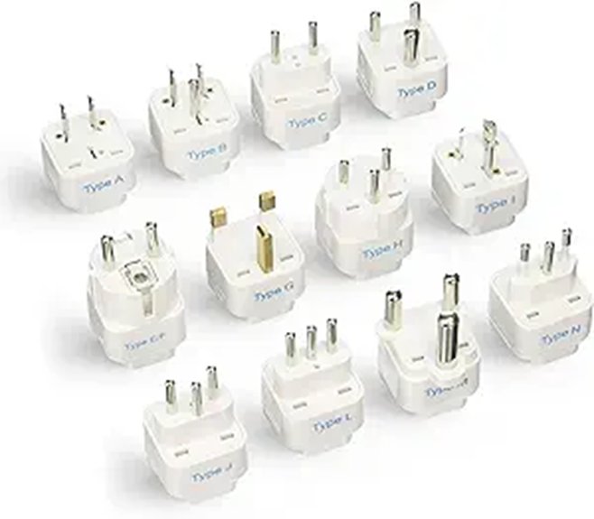 universal travel adapter set