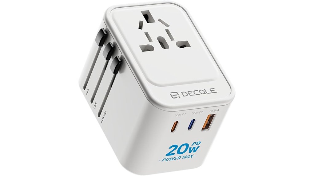 Universal Travel Adapters (All-in-One vs Modular): A Comprehensive Guide 1 universal usb c pd usb a