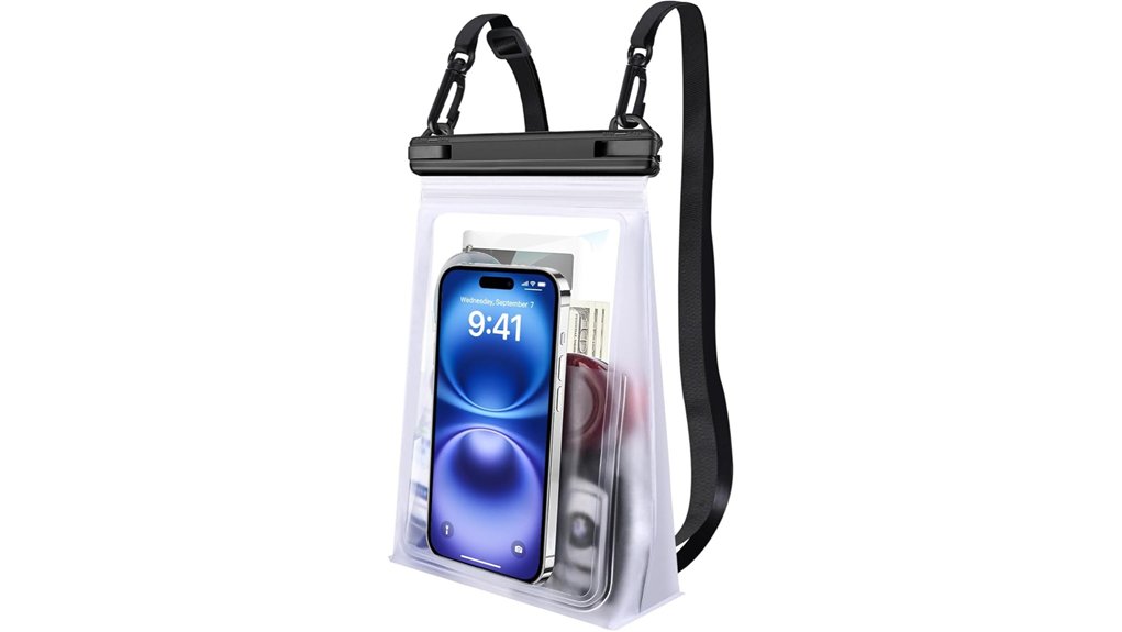Best Waterproof Money Pouches for Beach Days 5 universal waterproof phone pouch